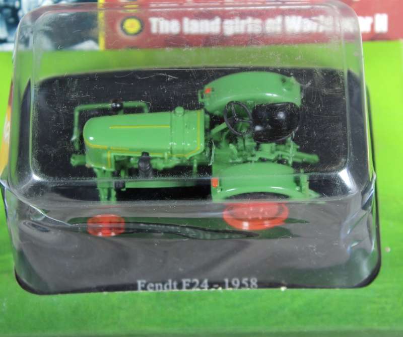 Collectible tractor & info sheet - Fendt F24L