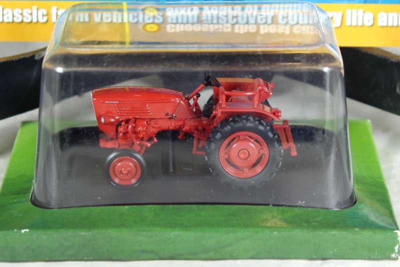 Collectible tractor & info sheet - Guldner G15