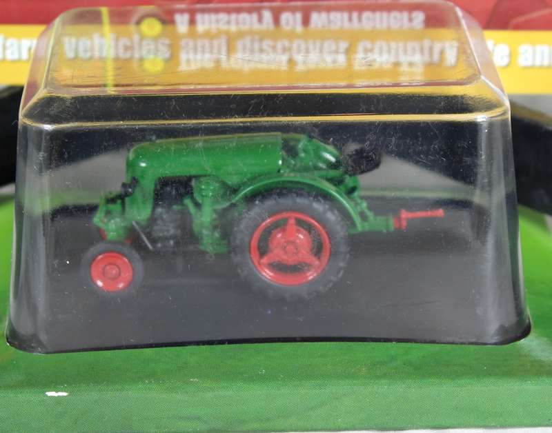 Collectible tractor & info sheet - Simar T100A