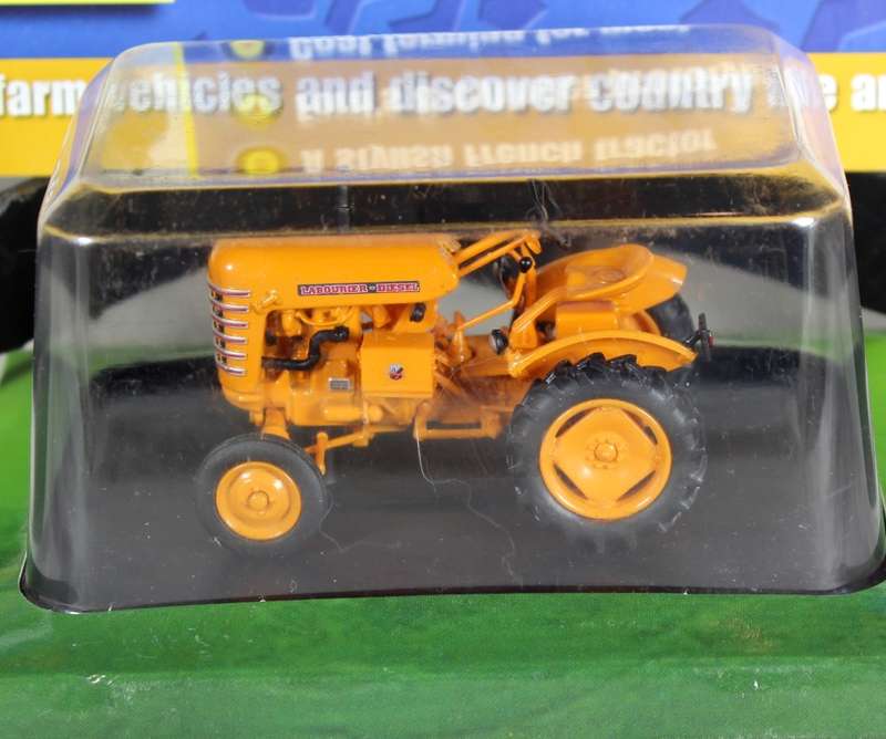 Collectible tractor & info sheet - Labourier LD15