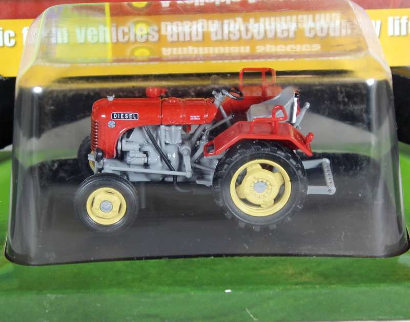 Collectible tractor & info sheet - Steyr 84