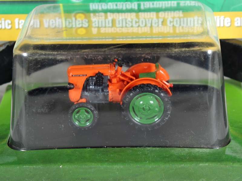 Collectible tractor & info sheet - Same DA12