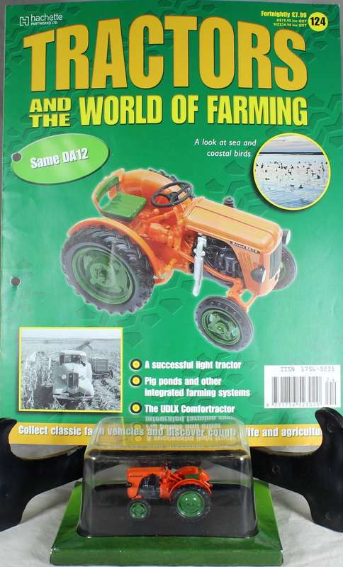 Collectible tractor & info sheet - Same DA12