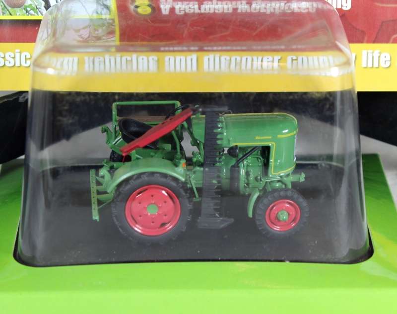 Collectible tractor & info sheet - Fendt F20 G