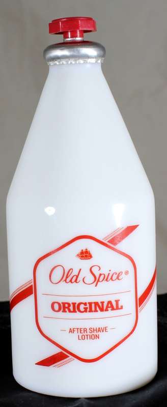 Glass Bottle - Old Spice (undated) (100ML)