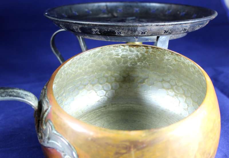 Old fondue set - stock one Switzerland