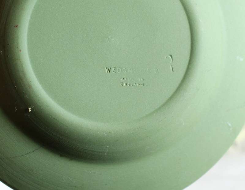 Green Wedgwood - Jasper Ware - Display Plate