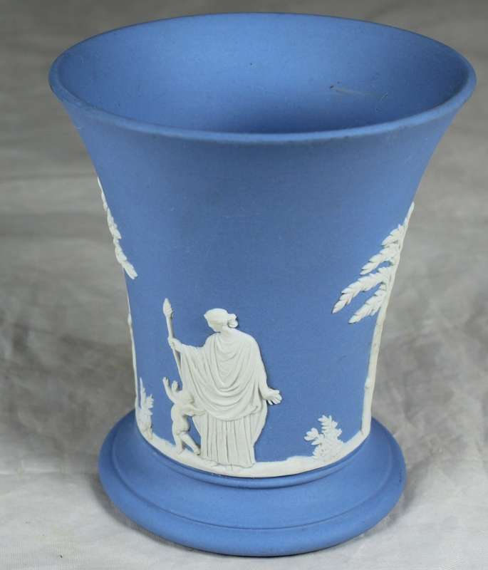 Blue Wedgwood - Jasper Ware - Small Vase