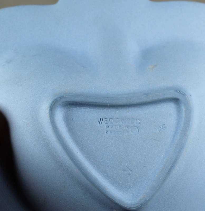 Blue Wedgwood - Jasper Ware - Heart Shaped Ashtray
