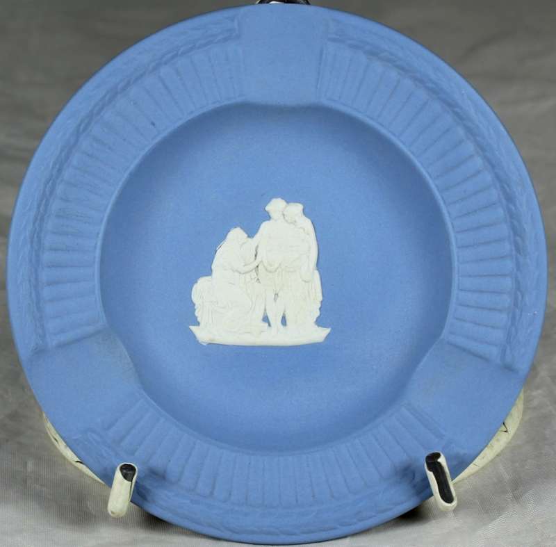 Blue Wedgwood - Jasper Ware - ashtray