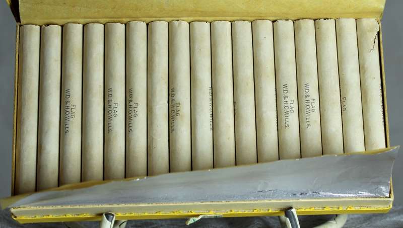 Flag Cigarette Box - 50 - Cherry Flavor - Full Box
