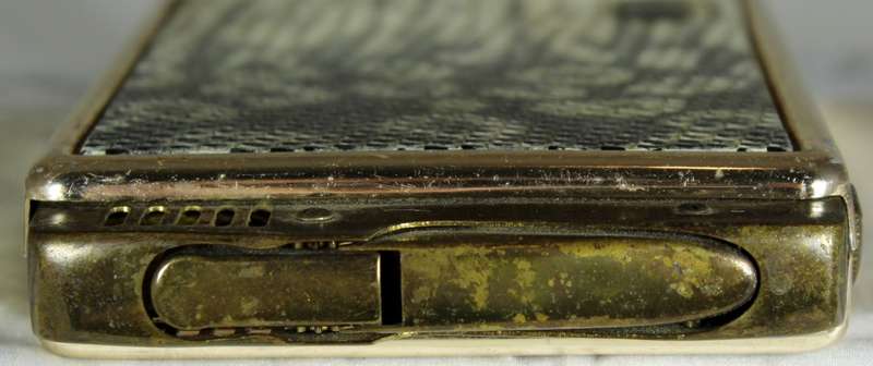Cigarette Case with Built-In Lighter