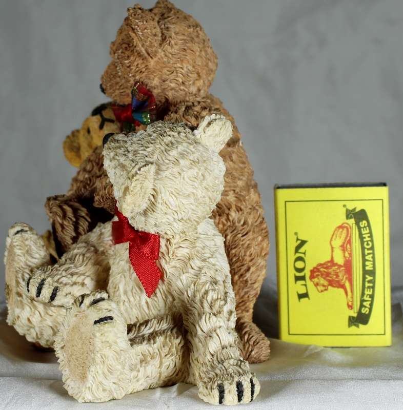 Paw Prints - Three Bears Figurine