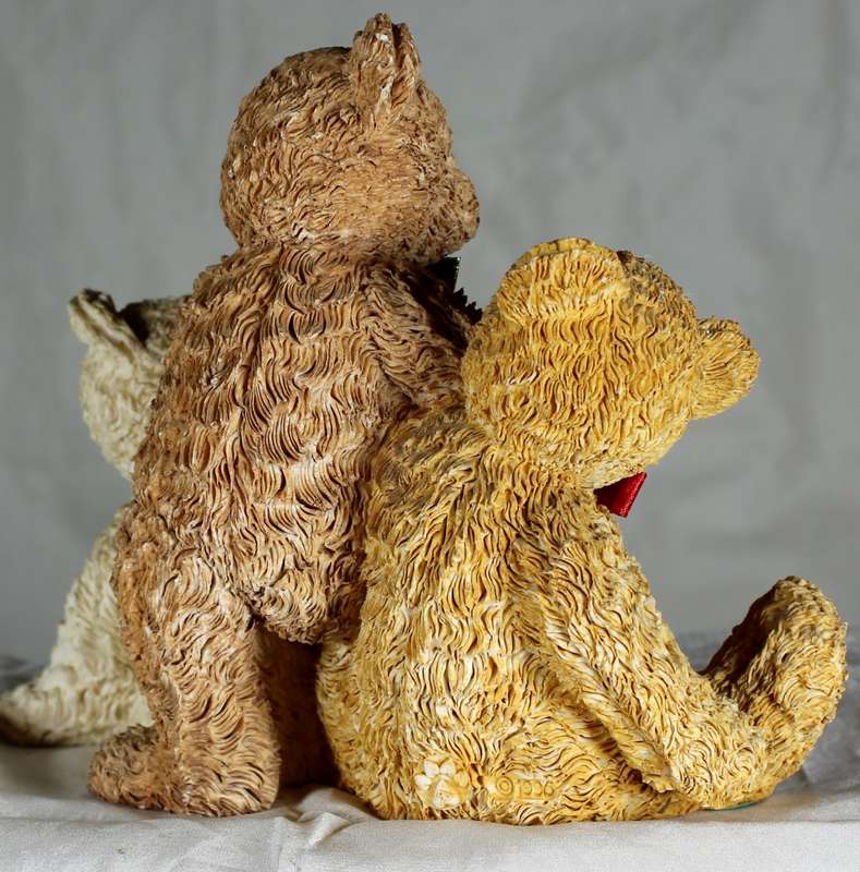 Paw Prints - Three Bears Figurine