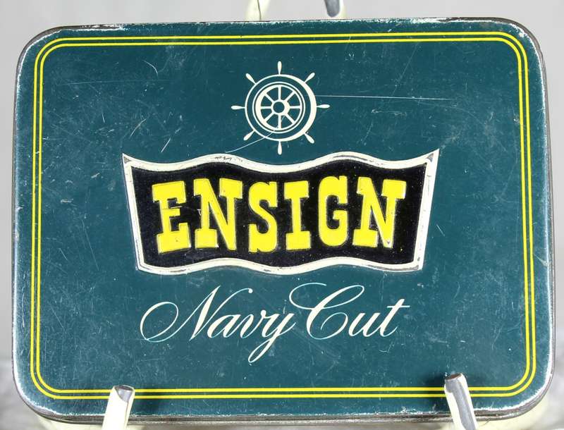 Ensign Navy Cut Tobacco Tin