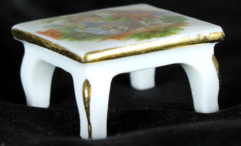 Limoges Miniature Coffee Table