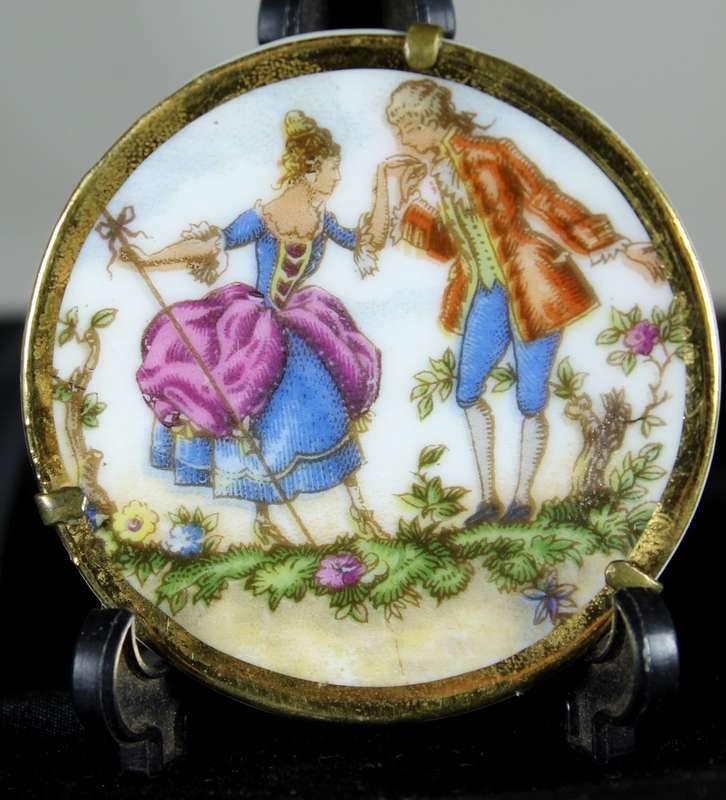 Limoges Miniature Display Plate - Bid Now!