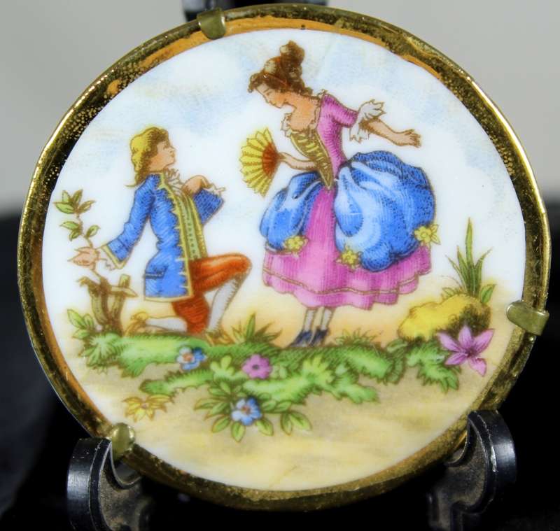 Limoges Miniature Display Plate - Bid Now!