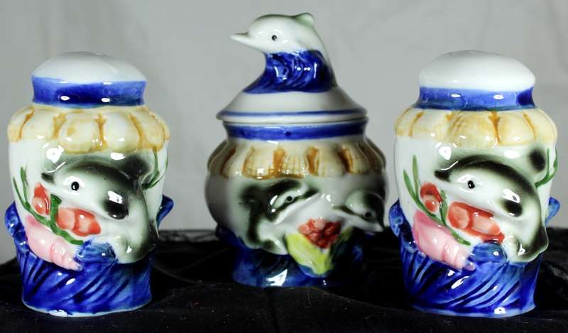 Condiment Set - Dolphins