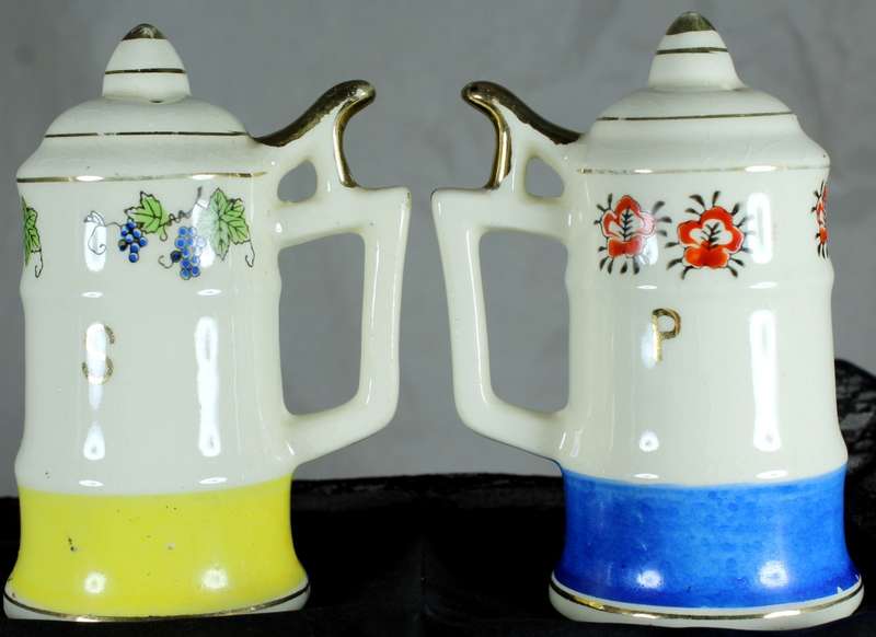 Character Salt & Pepper Set - Beer Steins