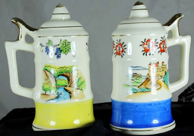 Character Salt & Pepper Set - Beer Steins