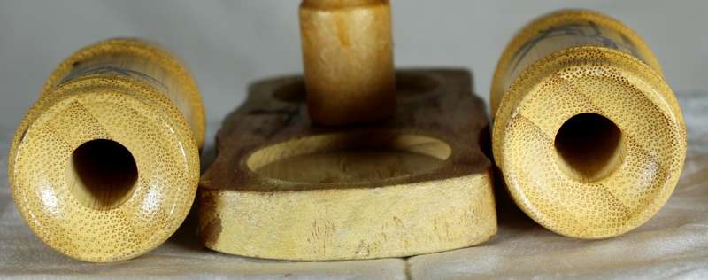 Character  Salt & Pepper Set - Reed Shaped