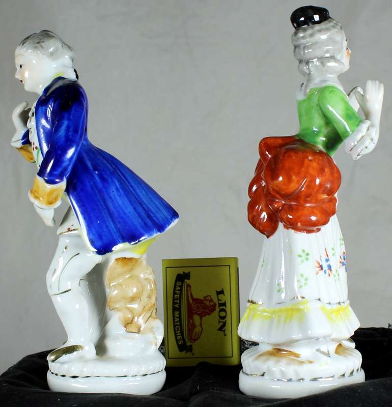 Character  Salt & Pepper Set - Tall Victorian Couple