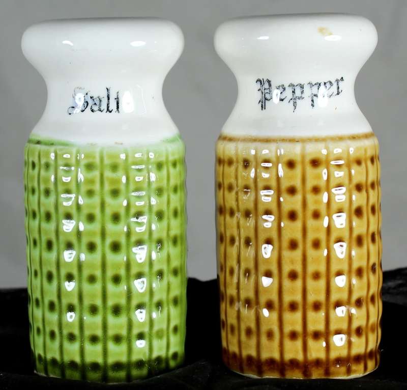Character  Salt & Pepper Set - Porcelain Holders