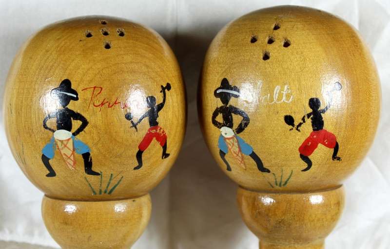 Character  Salt & Pepper Set - Wooden Maracas