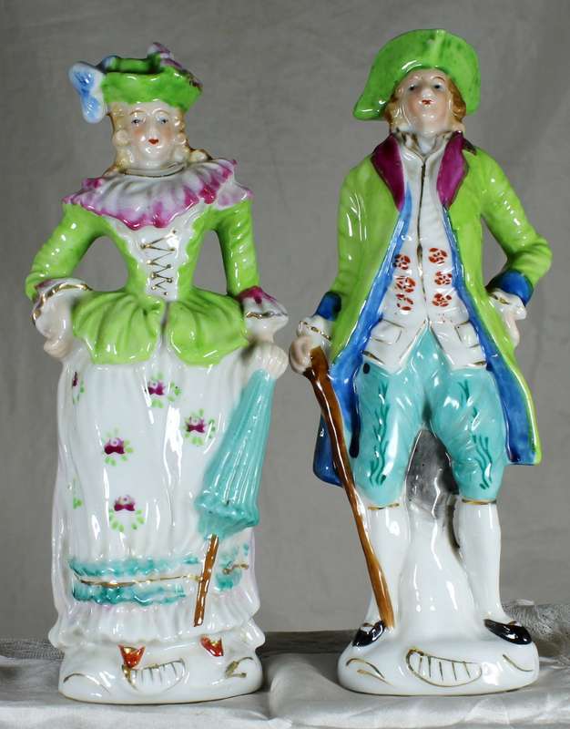 Character  Salt & Pepper Set - Tall Victorian Couple