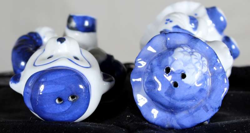 Character  Salt & Pepper Set - Bears in Blue