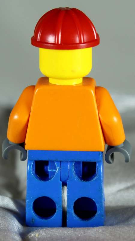 Lego mini figurine - Construction worker (CTY0110)