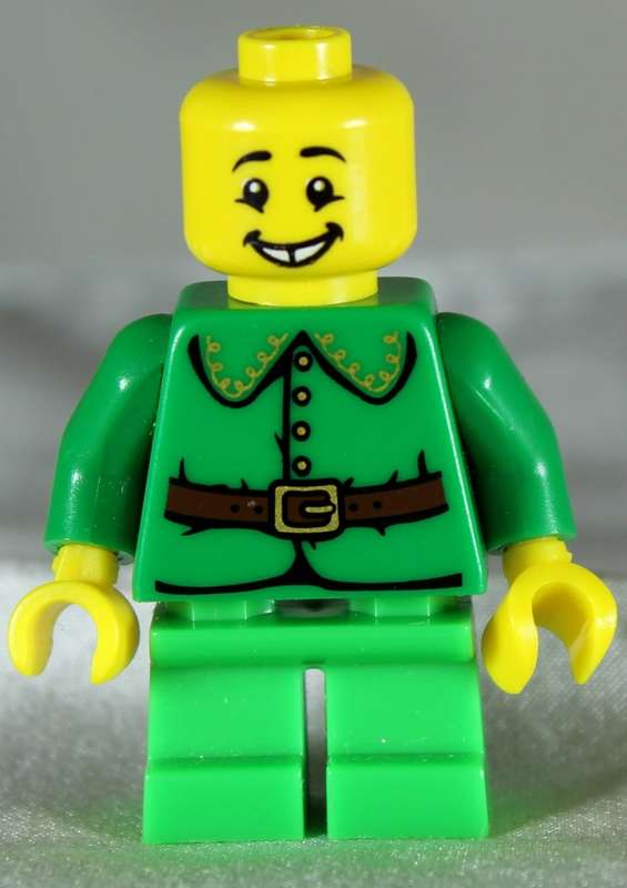 Lego mini figurine - Holiday Elf