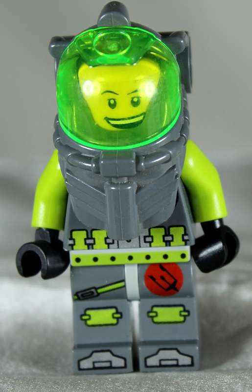 Lego mini figurine - Atlantis diver 2 Bobby (ATL002a)