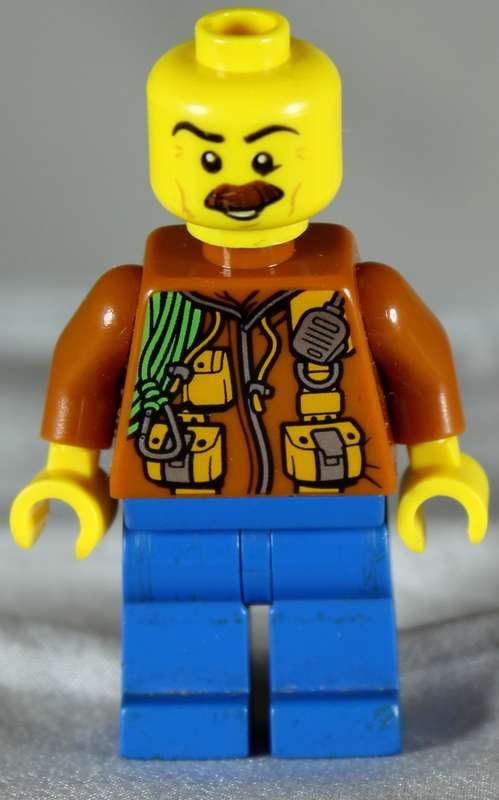 Lego mini figurine - City jungle explorer (COL311)
