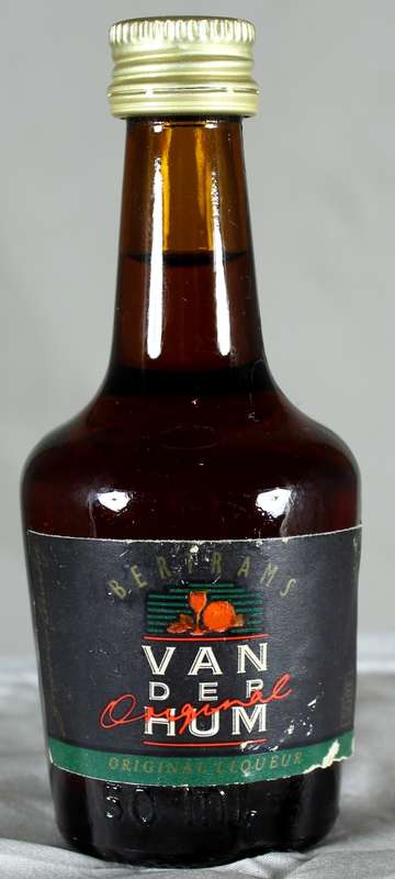 Mini Liquor Bottle - Van Der Hum (50ml)
