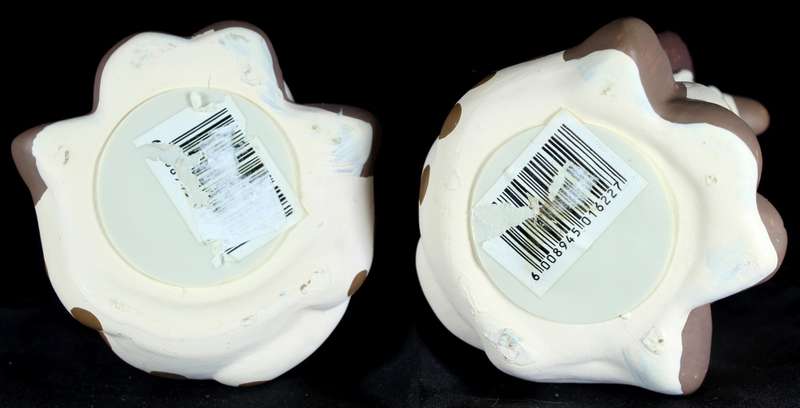 Pair of Small Ceramic Cow Money Boxes