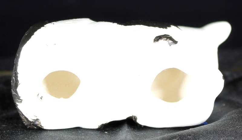 Small Ceramic Cow Laying Down