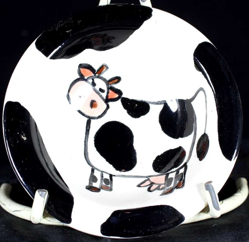Cow Themed Trinket Dish