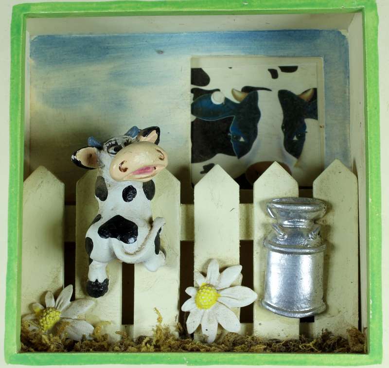 Cow Diorama