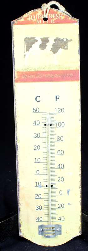 Vintage Dairy Fresh Thermometer
