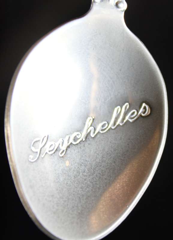 Souvenir Teaspoon - Seychelles with Bird