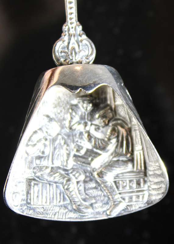 Souvenir Sugar Spoon - Bruxelles - Highly Embossed