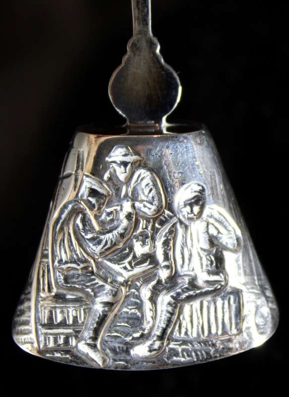 Souvenir Sugar Spoon - Bruxelles - Highly Embossed