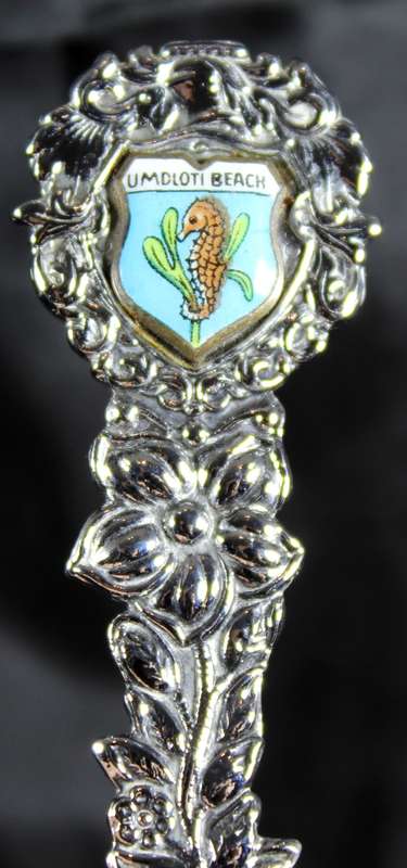 Souvenir Sugar Spoon - Umdloti Beach - Highly Relieved