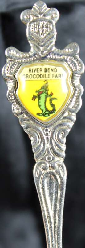 Souvenir Sugar Spoon - River Bend Crocodile Farm
