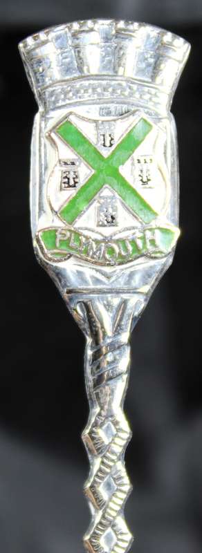 Souvenir Teaspoon - Plymouth