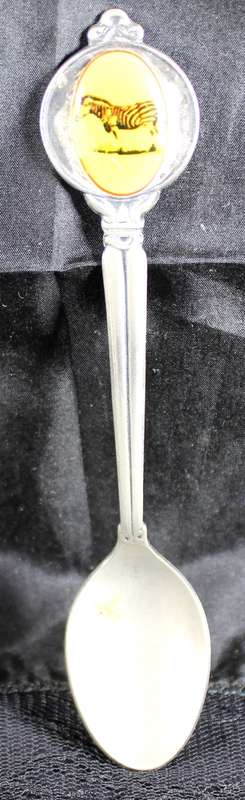 Souvenir Teaspoon - Zebra