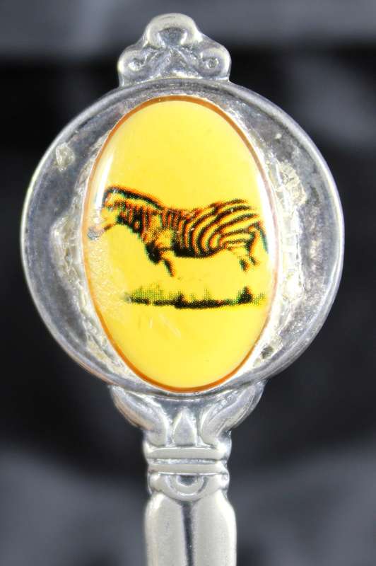 Souvenir Teaspoon - Zebra