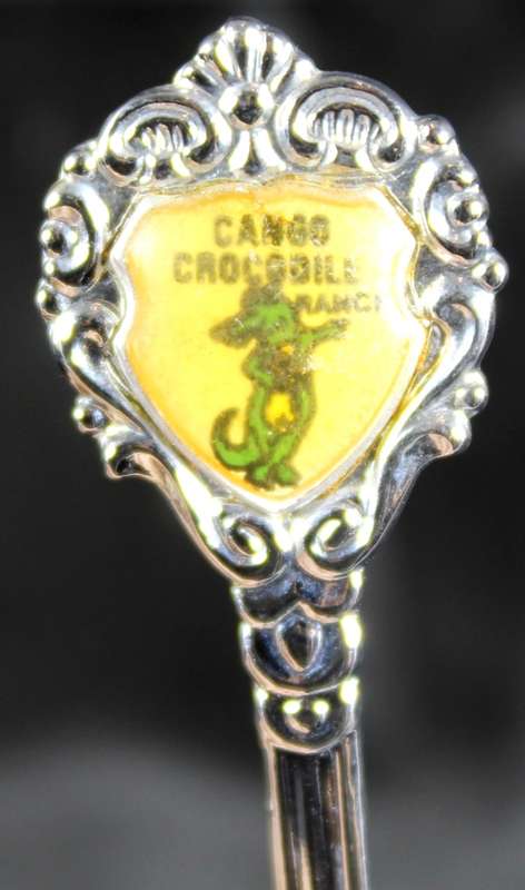 Souvenir Teaspoon - Cango Crocodile Ranch